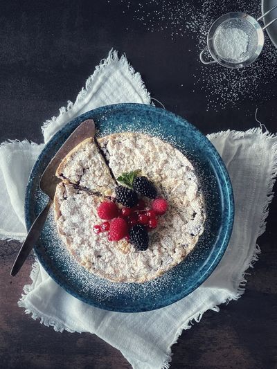 Beeren-Mandel-Tarte