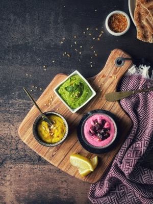 Dreierlei Hummus